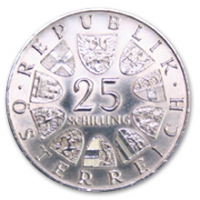 25 Schilling, 1966